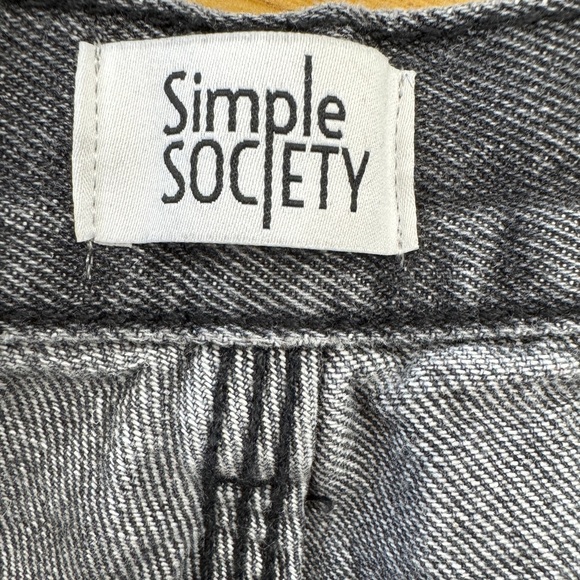 Simple Society Relaxed Fit High Rise Carpenter Jeans - Picture 5 of 6